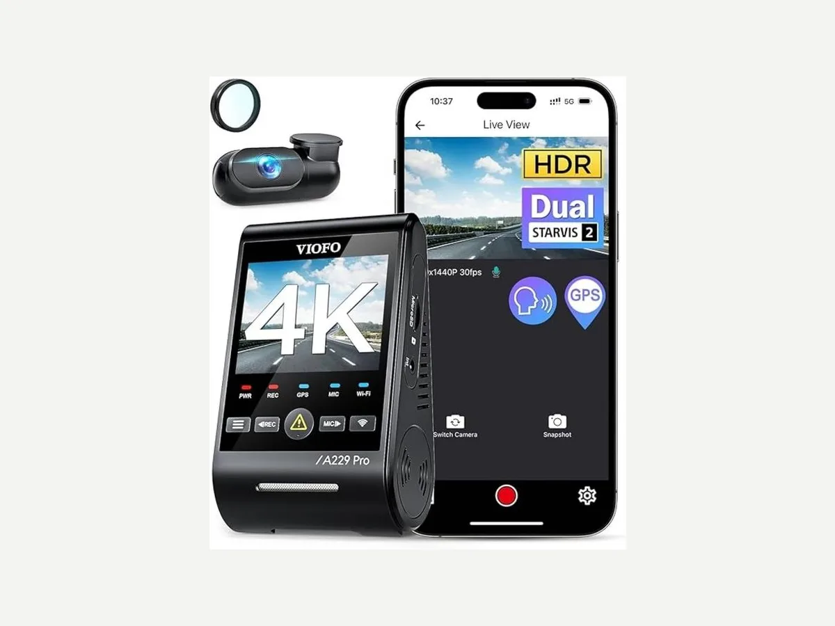 Oakvigil Drive Dual-Channel Dash Cam