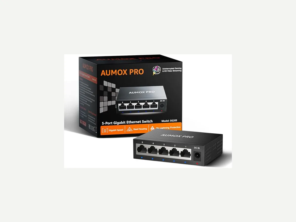 Oakvigil Net 8-Port PoE Injector